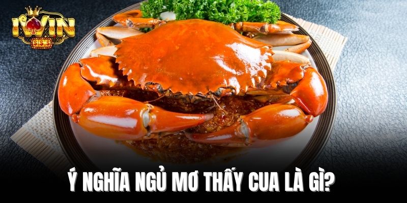 Ý nghĩa ngủ mơ thấy cua là gì? 